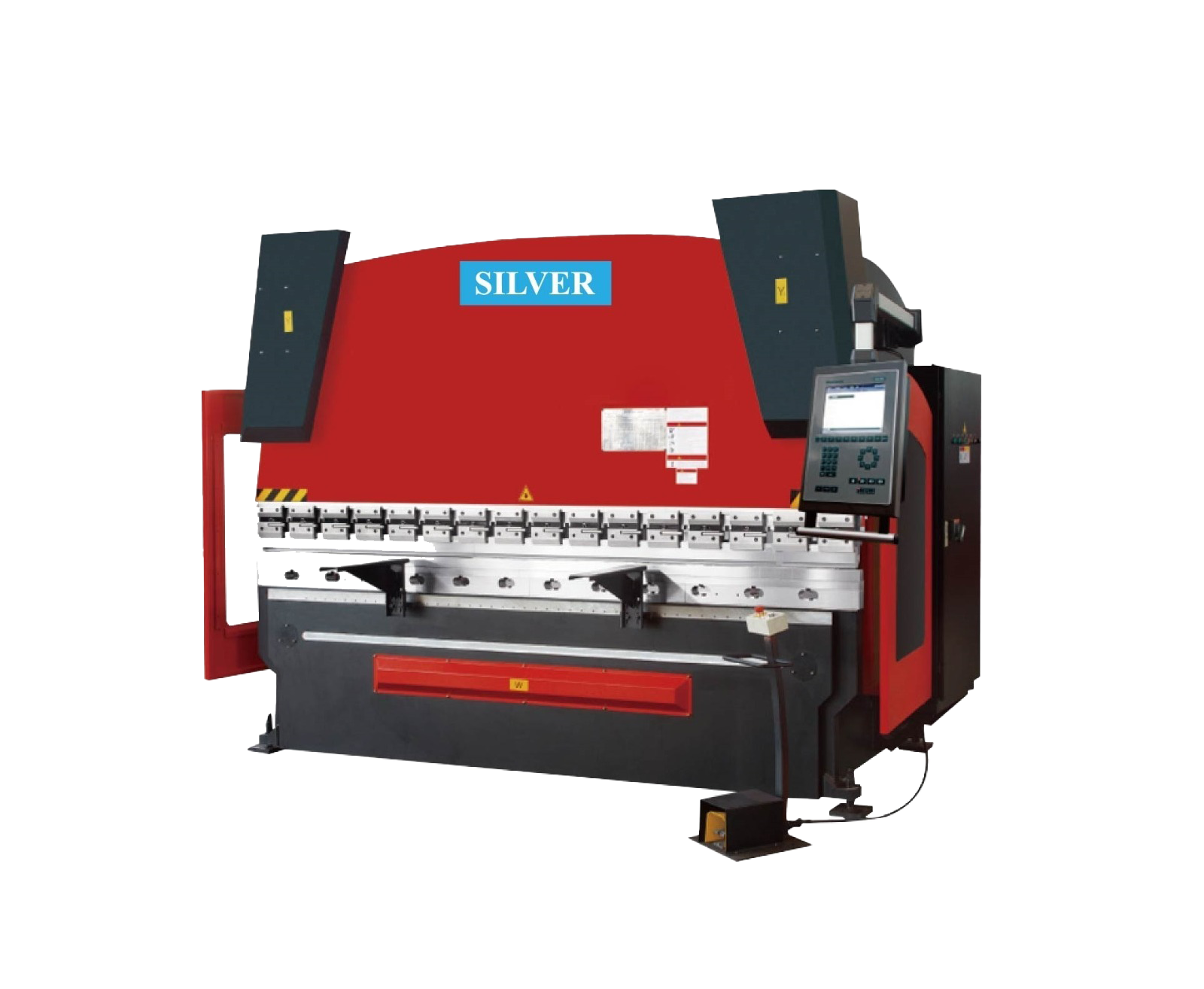 Silver NcCNC Hydraulic Press Brake Machine